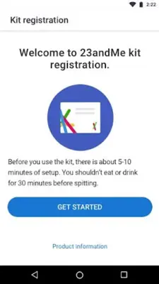 23andMe android App screenshot 2